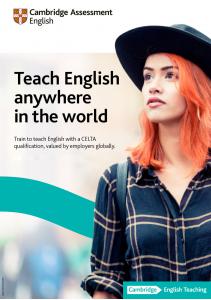celta tefl tesol